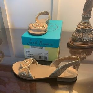 Jack Rodgers Liliana Natural Cork/Gold